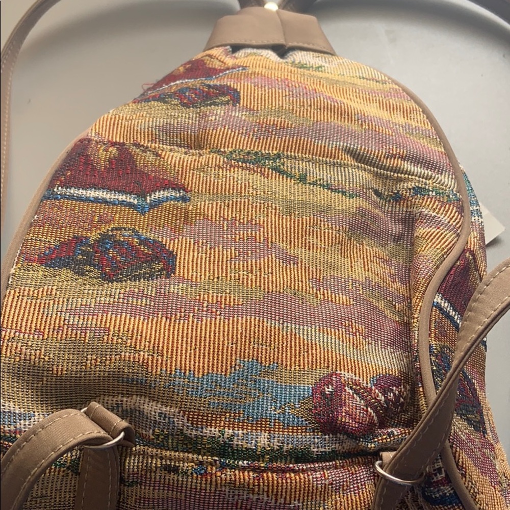 ET AVENUE Tapestry backpack NWT - Picture 3 of 15
